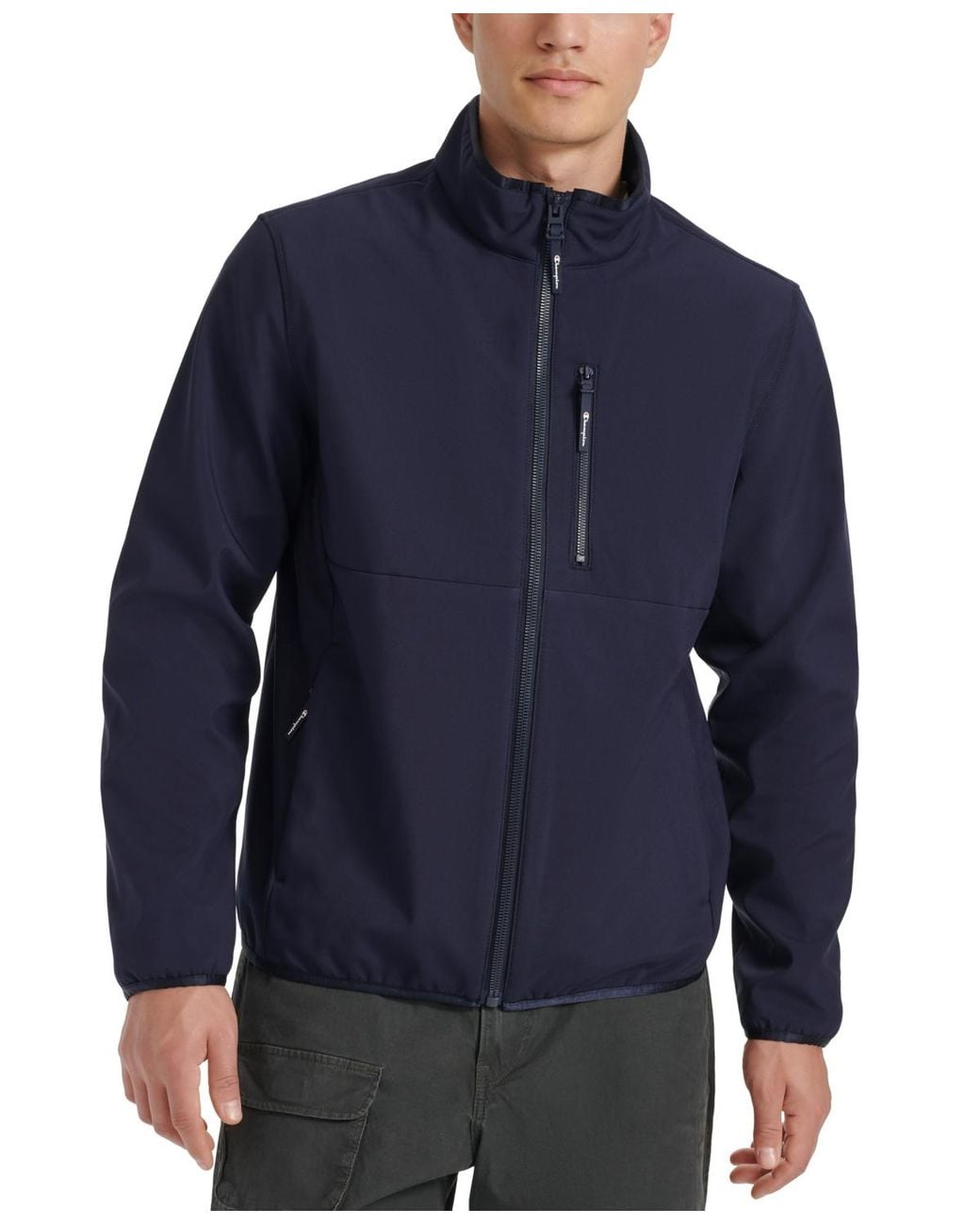 Champion Blue Lightweight Sport Shell Jacket for men