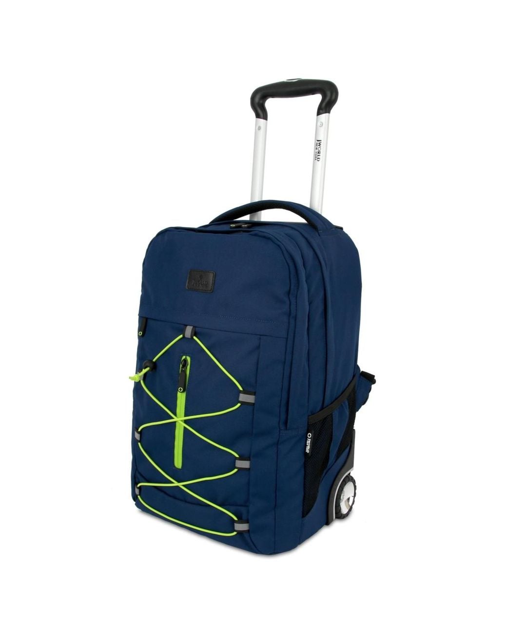 J World Blue Lash Wheeled Backpack