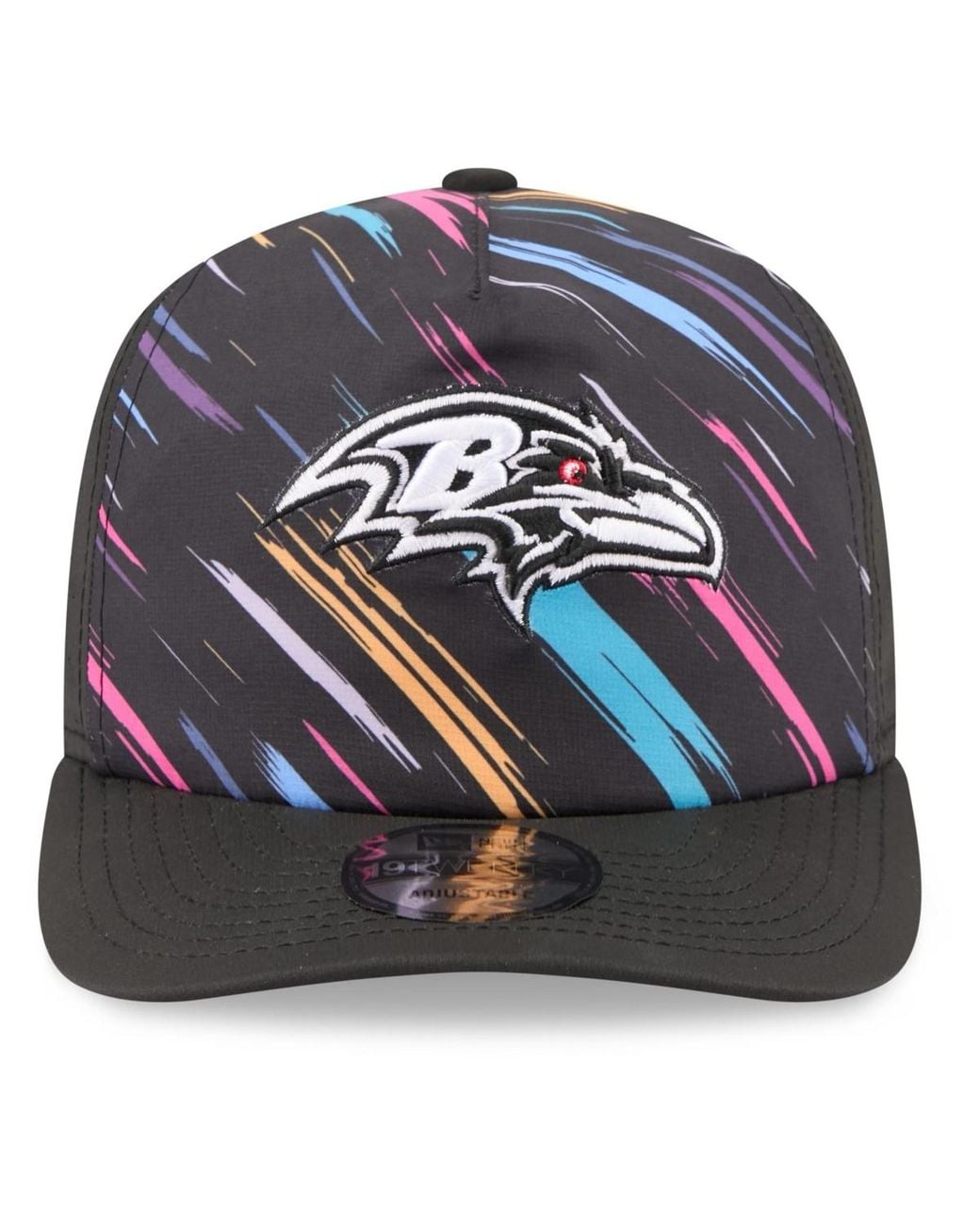 Baltimore Racesn KTZ Baltimore Ravens 2026 Nfl Crucial Catch 19twenty Adjustable Hat in ...