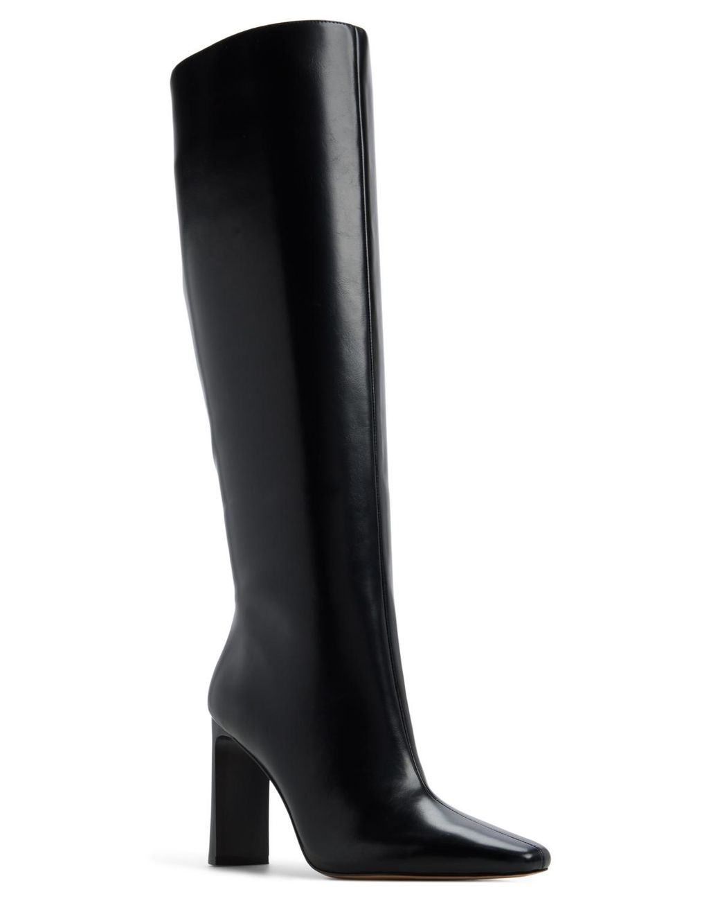 ALDO Black Elyne Knee High Pointed Toe Boots