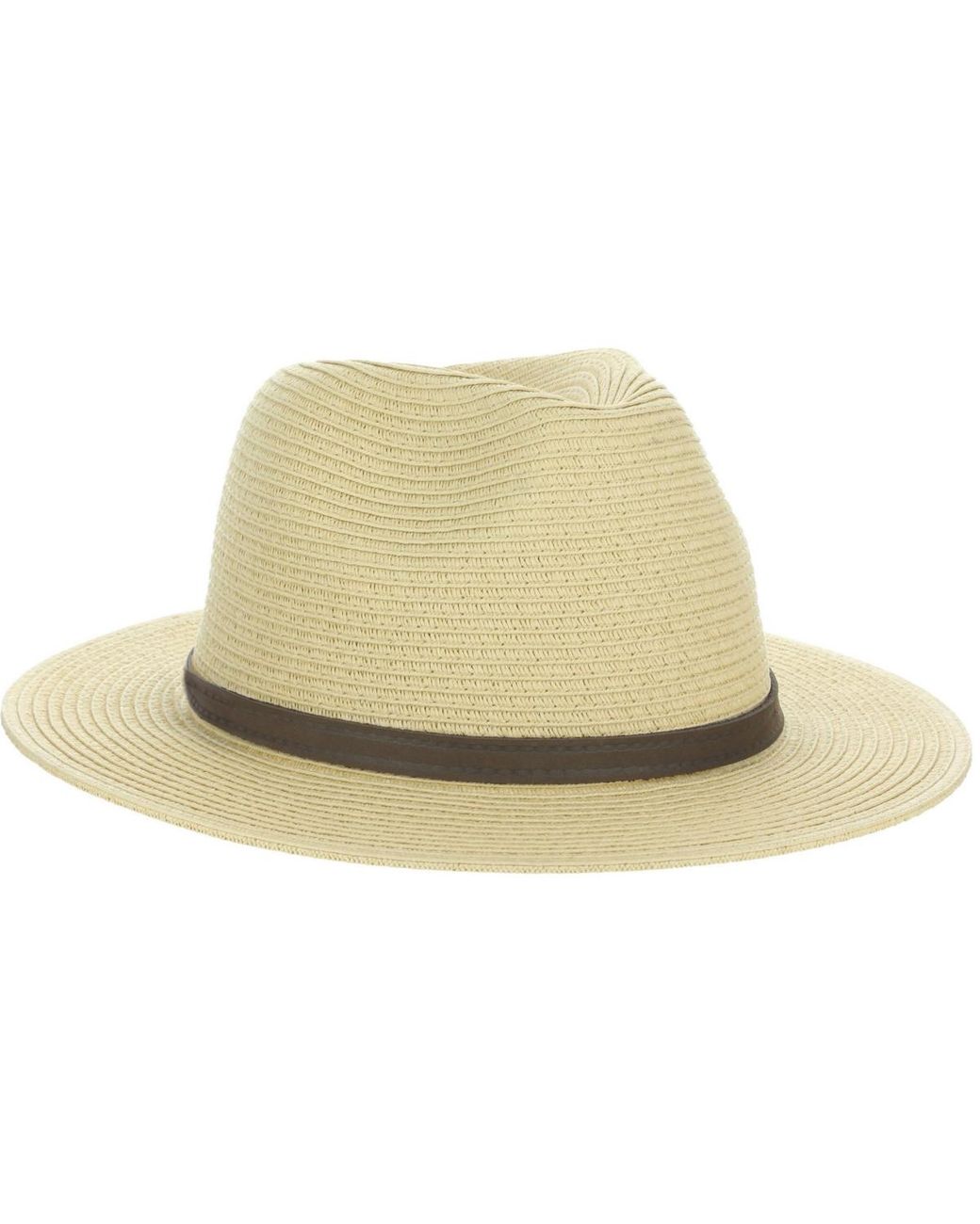 Scala Natural Paper Braid Safari Hat for men