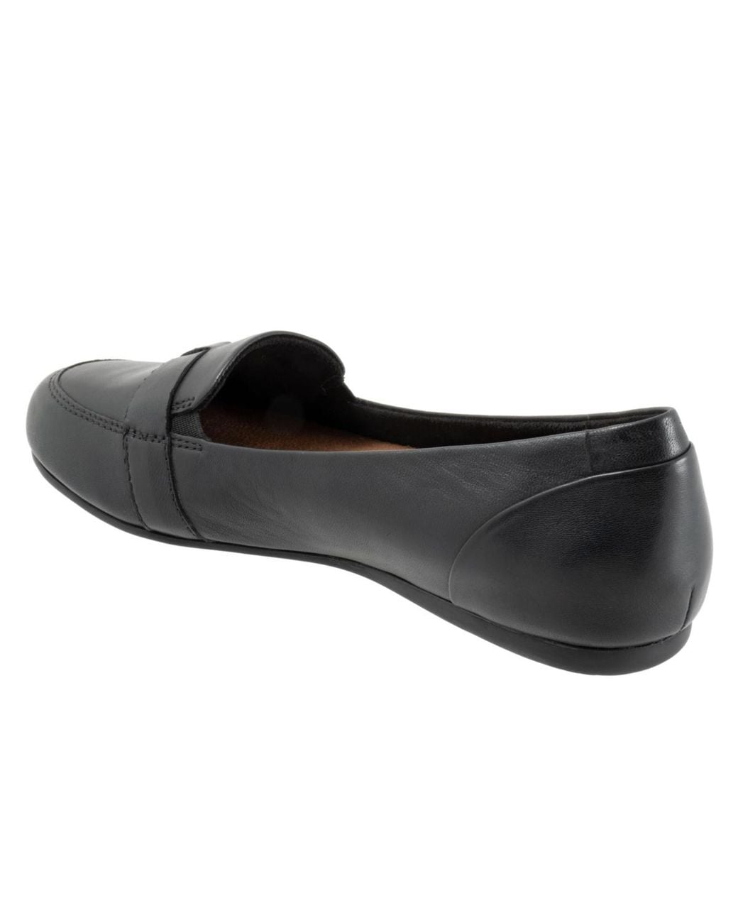 Softwalk® Black Serra Flat