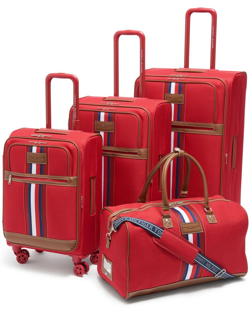 Tommy Hilfiger Logan Softside Luggage Collection in Red Lyst