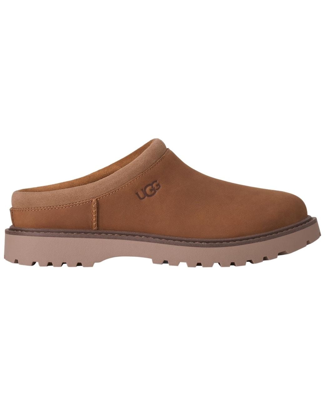 Ugg Brown Birch Clog Ii Leather Clogs for men
