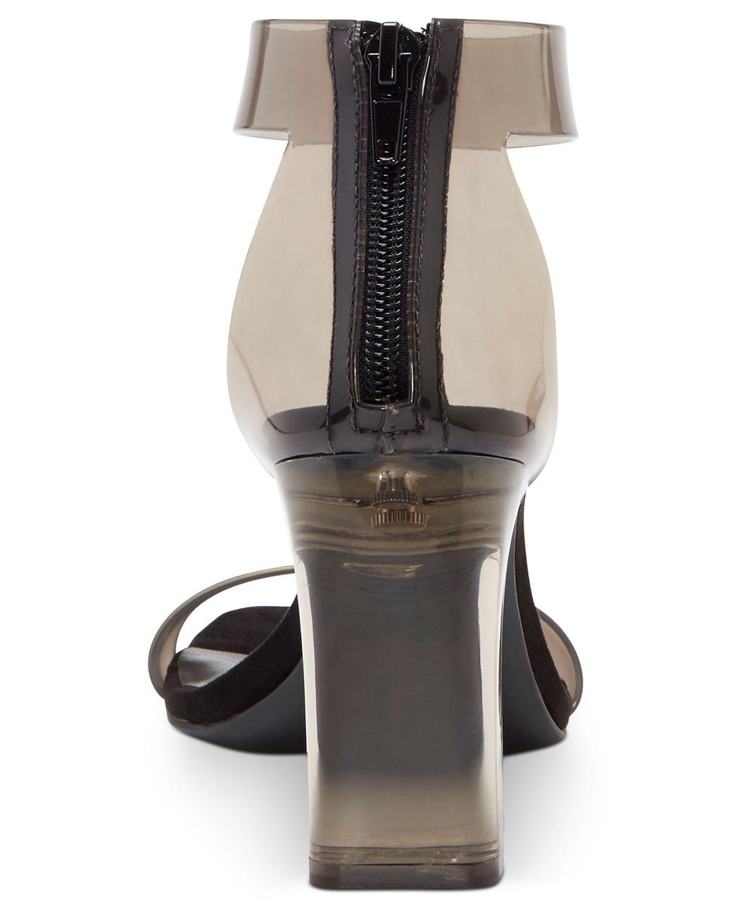 INC International Concepts Makenna Two-piece Clear Vinyl Dress Sandals,  Created For Macy's in Black | Lyst