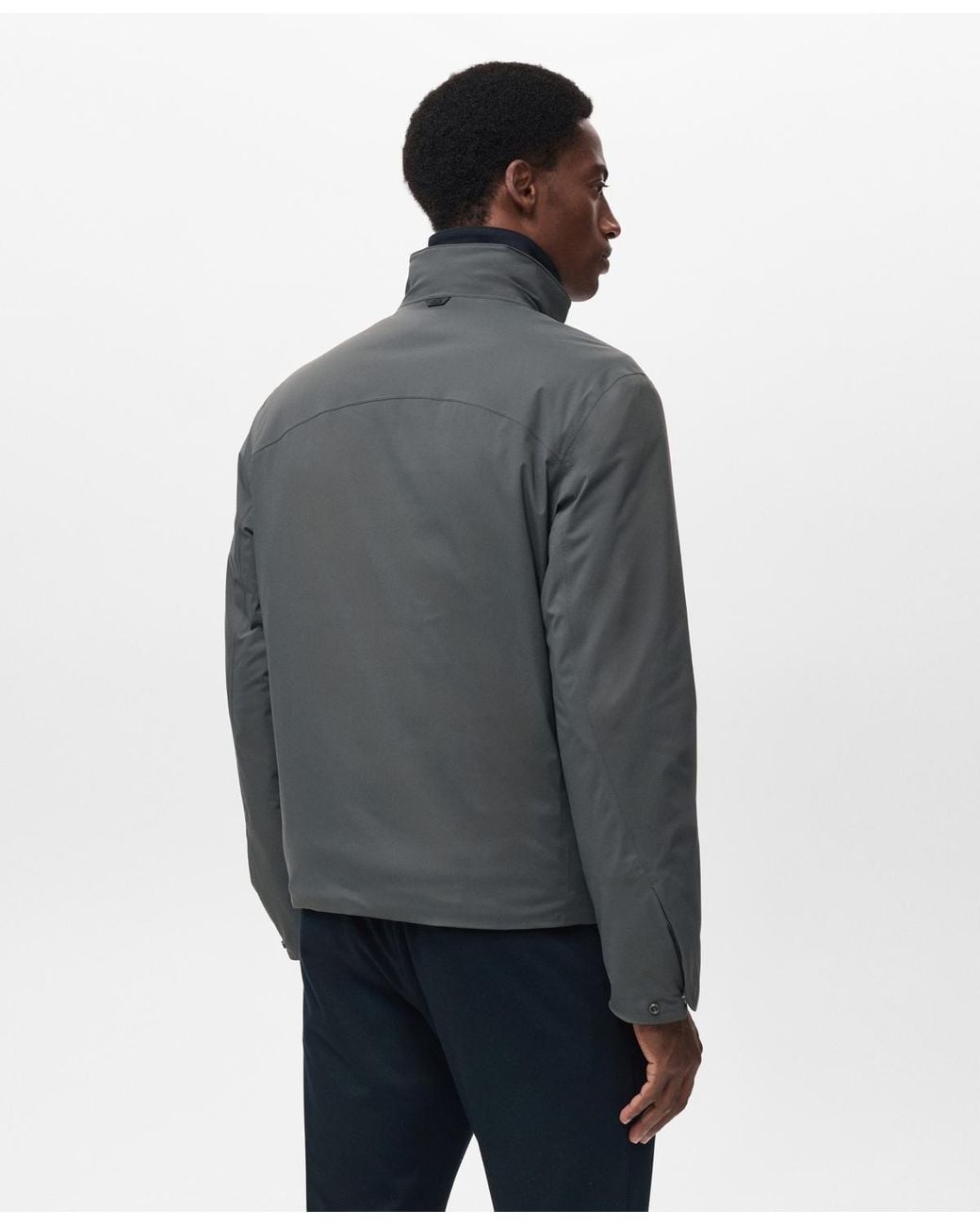 Mango Blue Thermolite Padding Waterproof Jacket for men