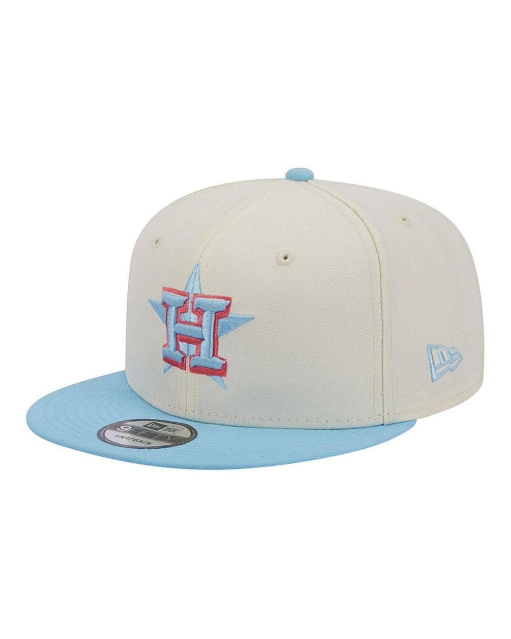 KTZ White And Light Blue Houston Astros Spring Basic Twotone 9fifty