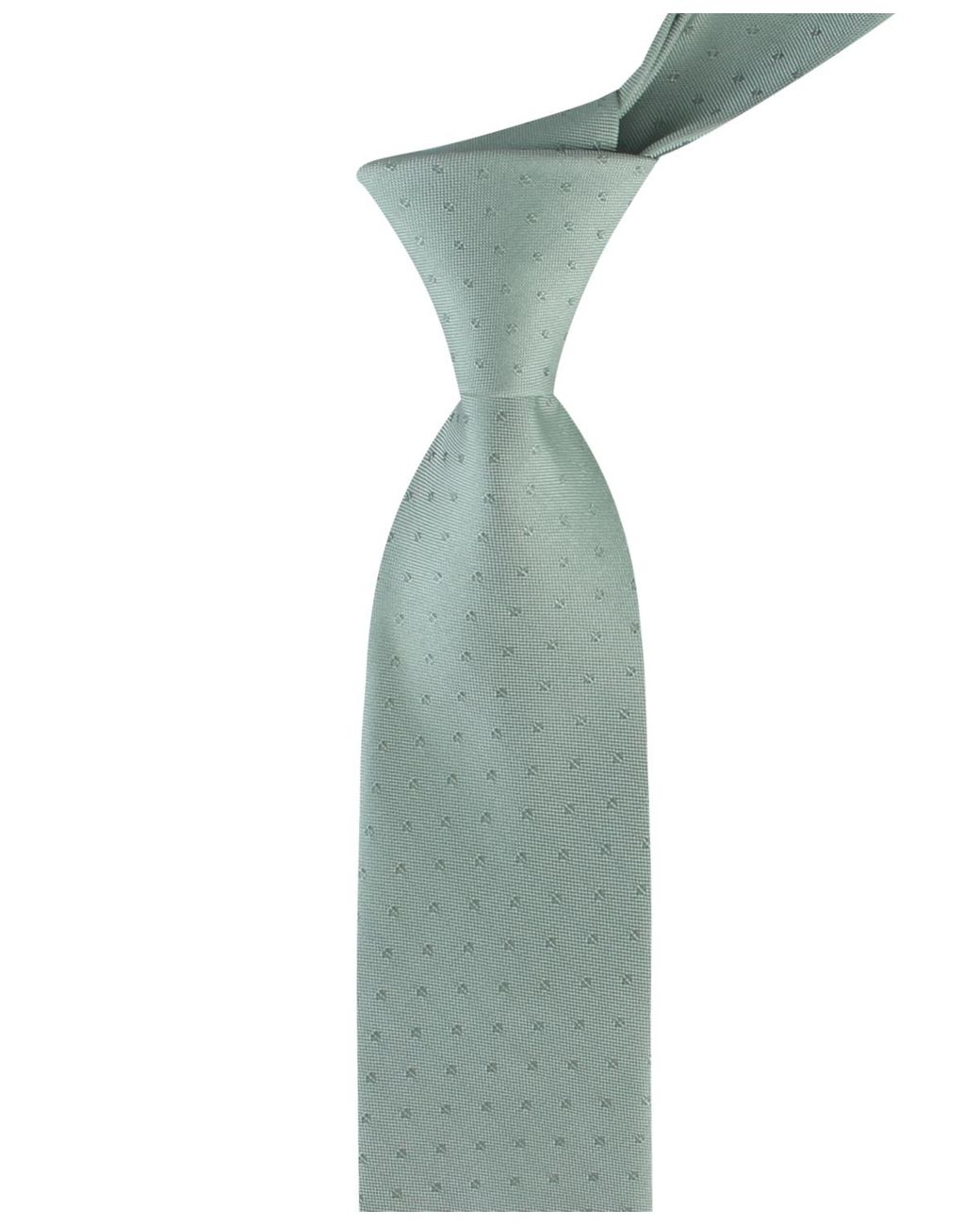 Calvin Klein Green Brack Solid Unsolid Pattern Classic Tie for men