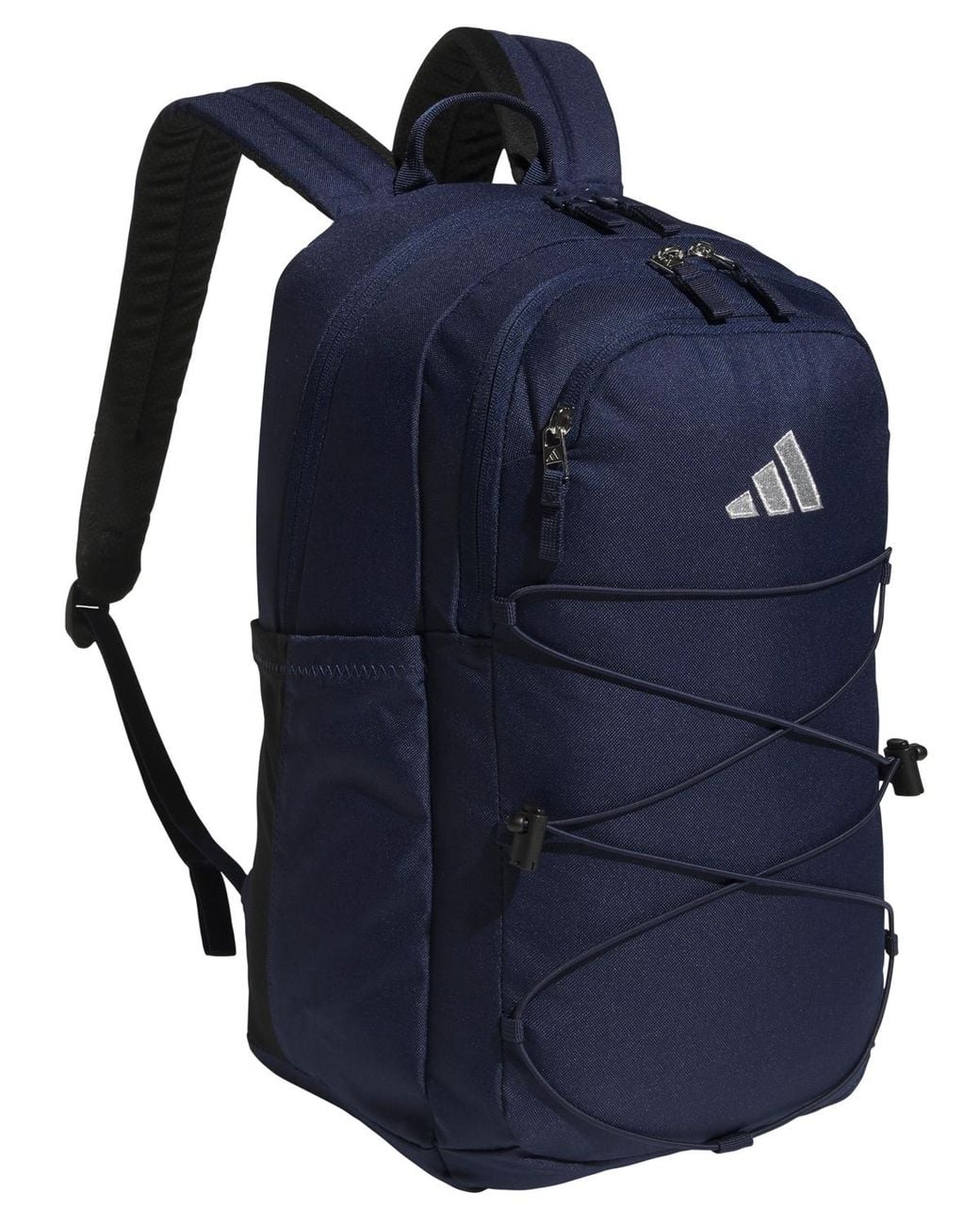 Adidas Blue Amplifier Bungee Laptop Backpack for men