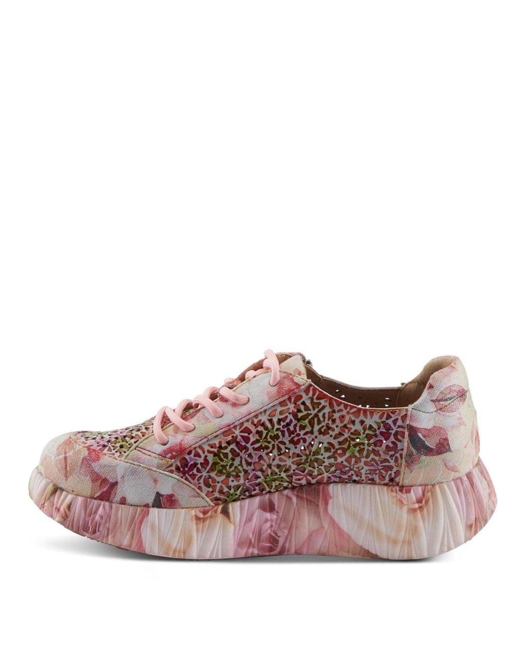 L'ARTISTE Pink Bloomington Sneaker