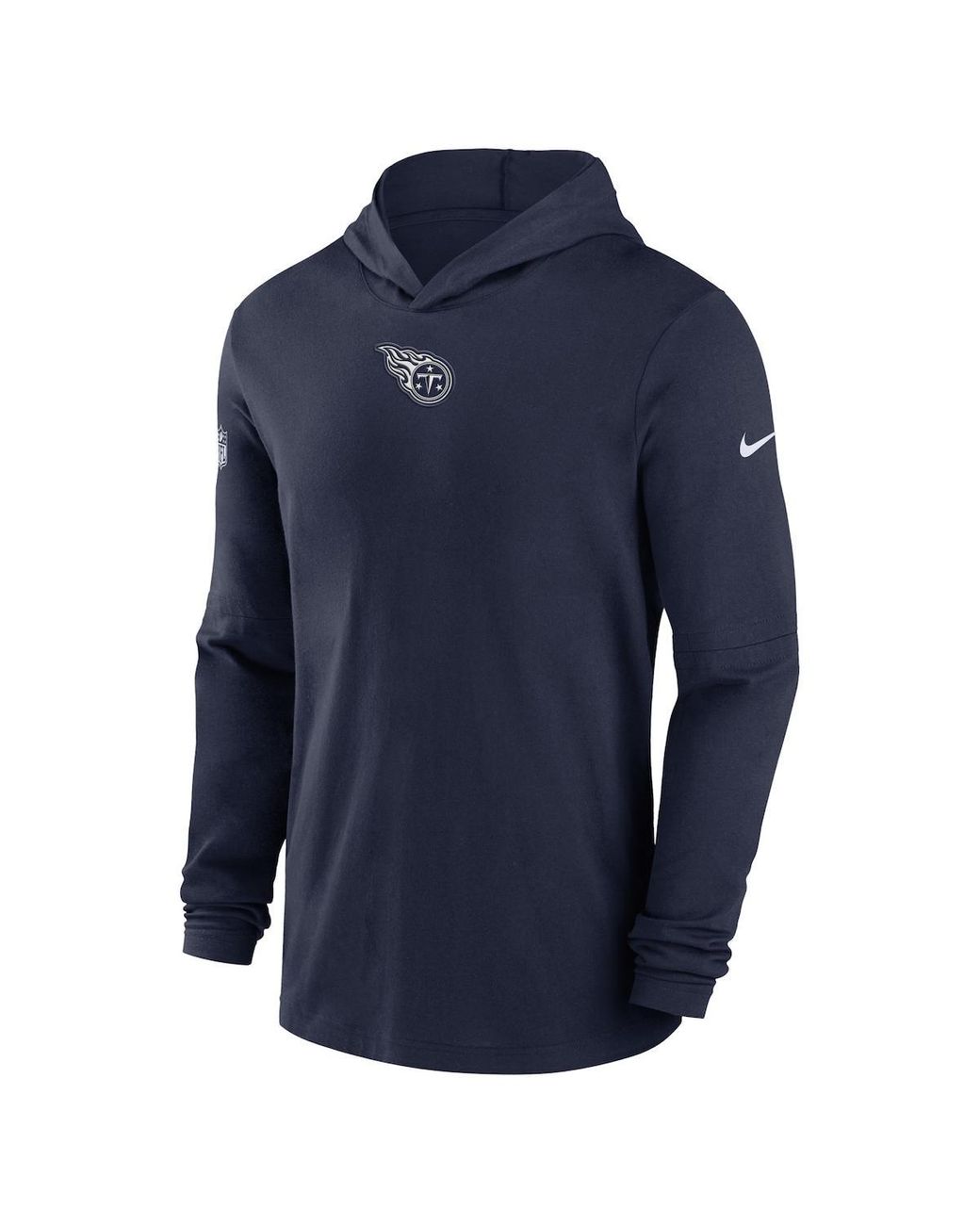 New England Patriots Nike Sideline Tonal Logo Performance Player Long  Sleeve T-Shirt - Navy