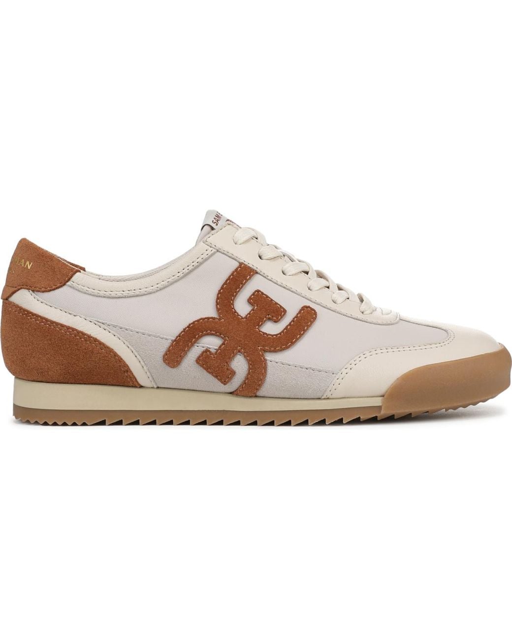 Sam Edelman White Ivey Lace-up Sneakers