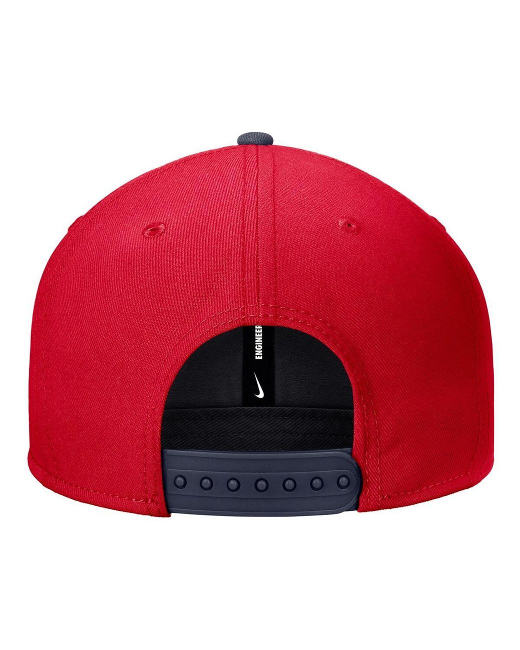 Nike Red Uconn Huskies Script Pro Dri-fit Snapback Hat for men