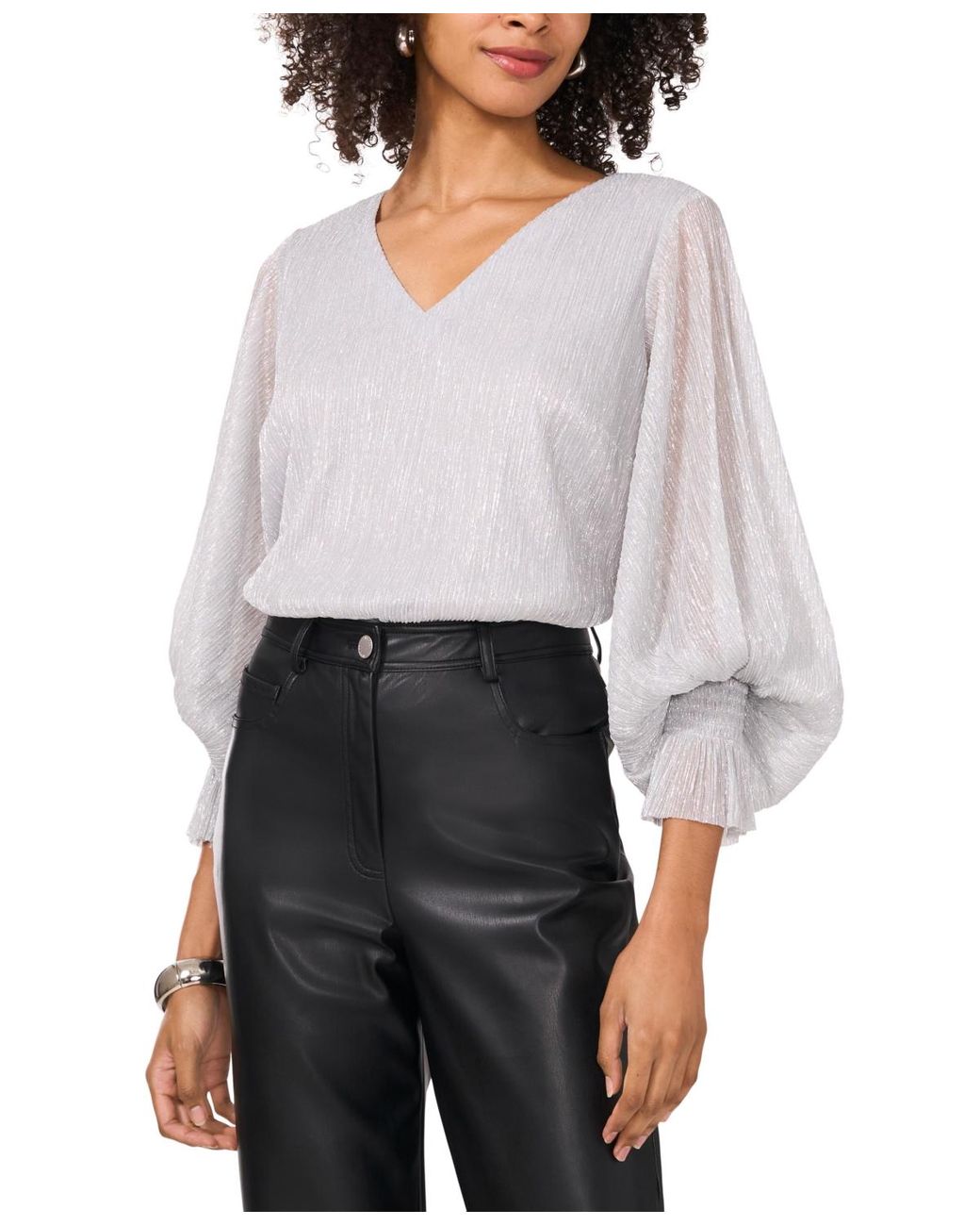 vince camuto bell sleeve top
