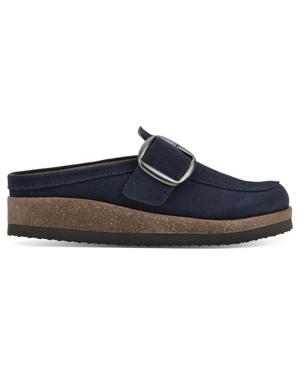White Mountain Blue Bueno Footbed Clogs