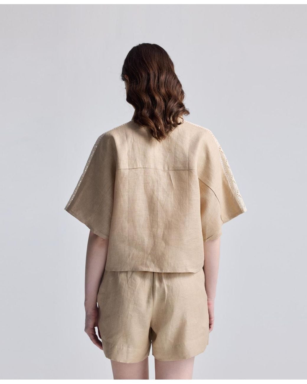 REISTOR Natural Drawstring Shorts