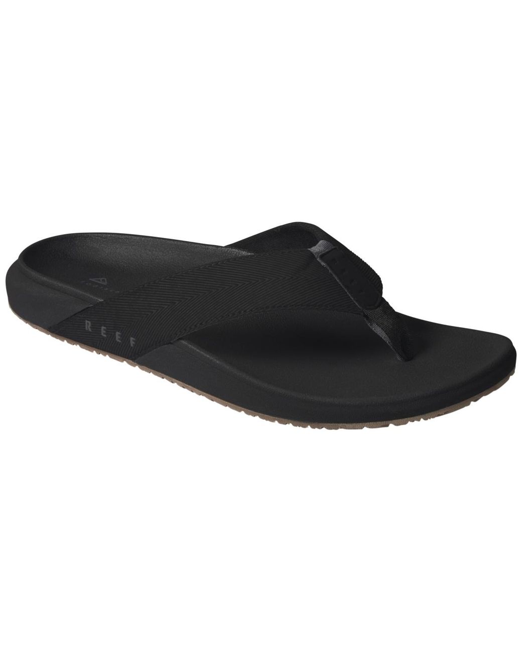 Reef Black The Raglan Round-toe Sandals for men