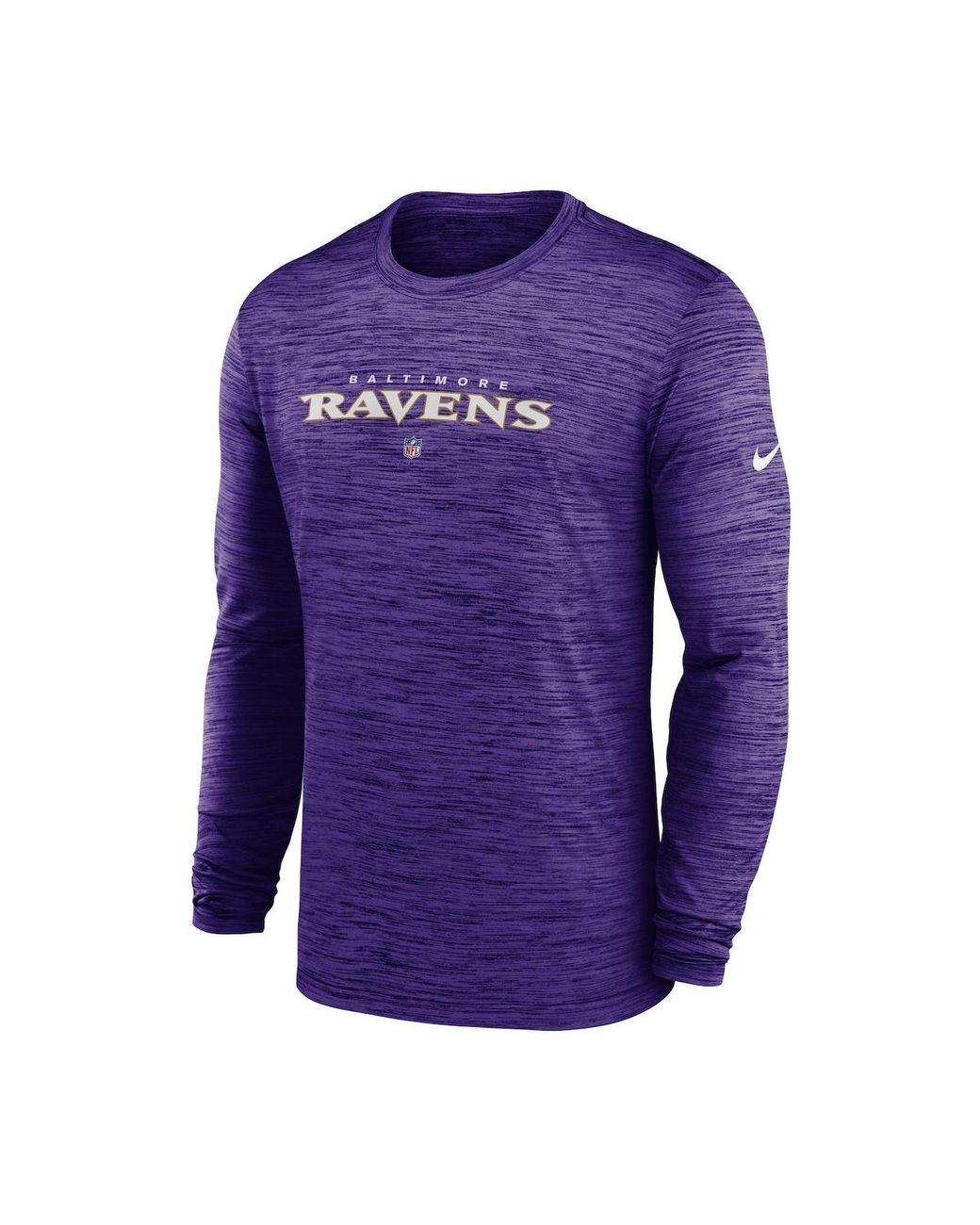 Baltimore Ravens Nike Sideline Lockup Performance Polo - Black