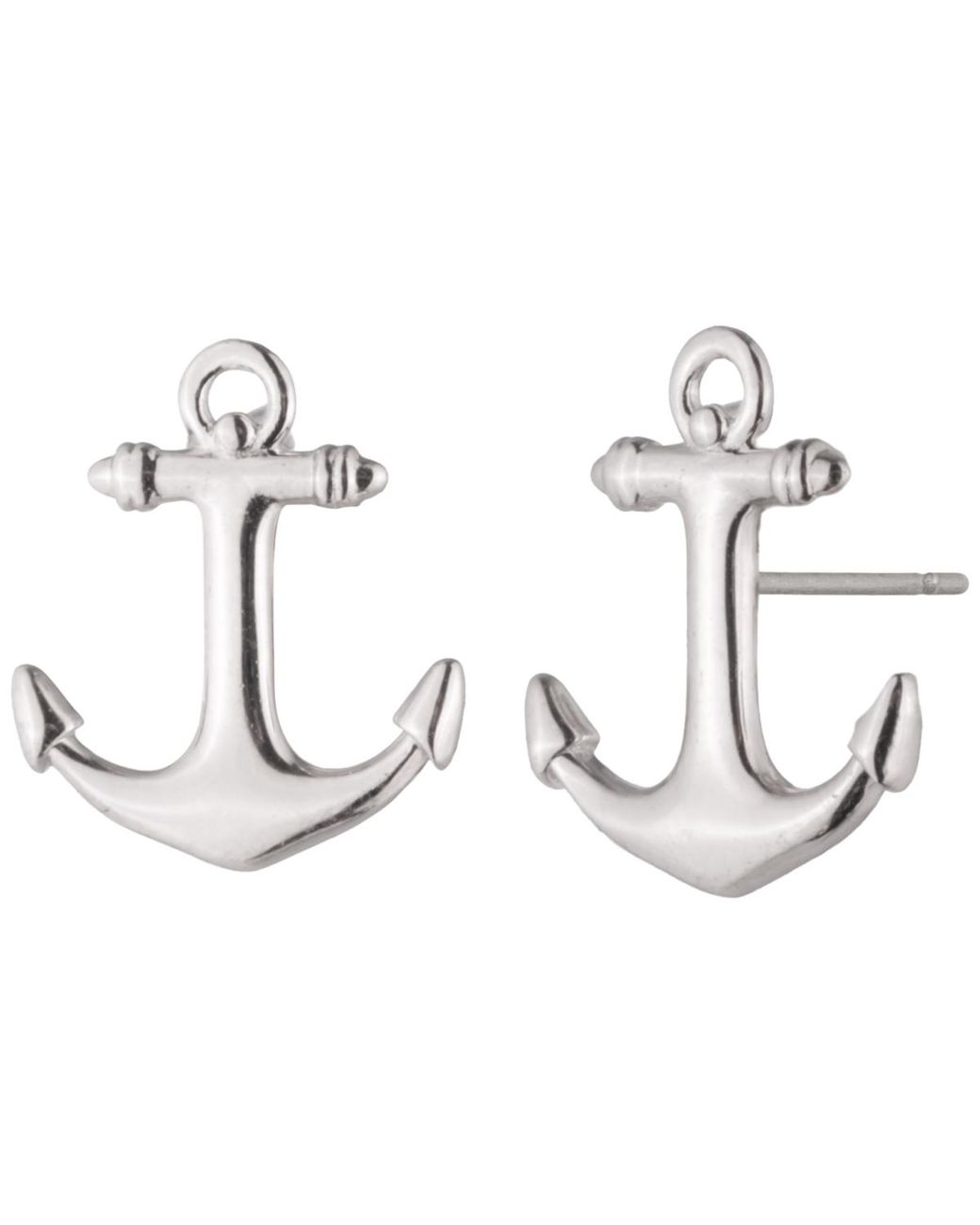 Ralph Lauren Metallic Sterling Tiny Stud Earrings