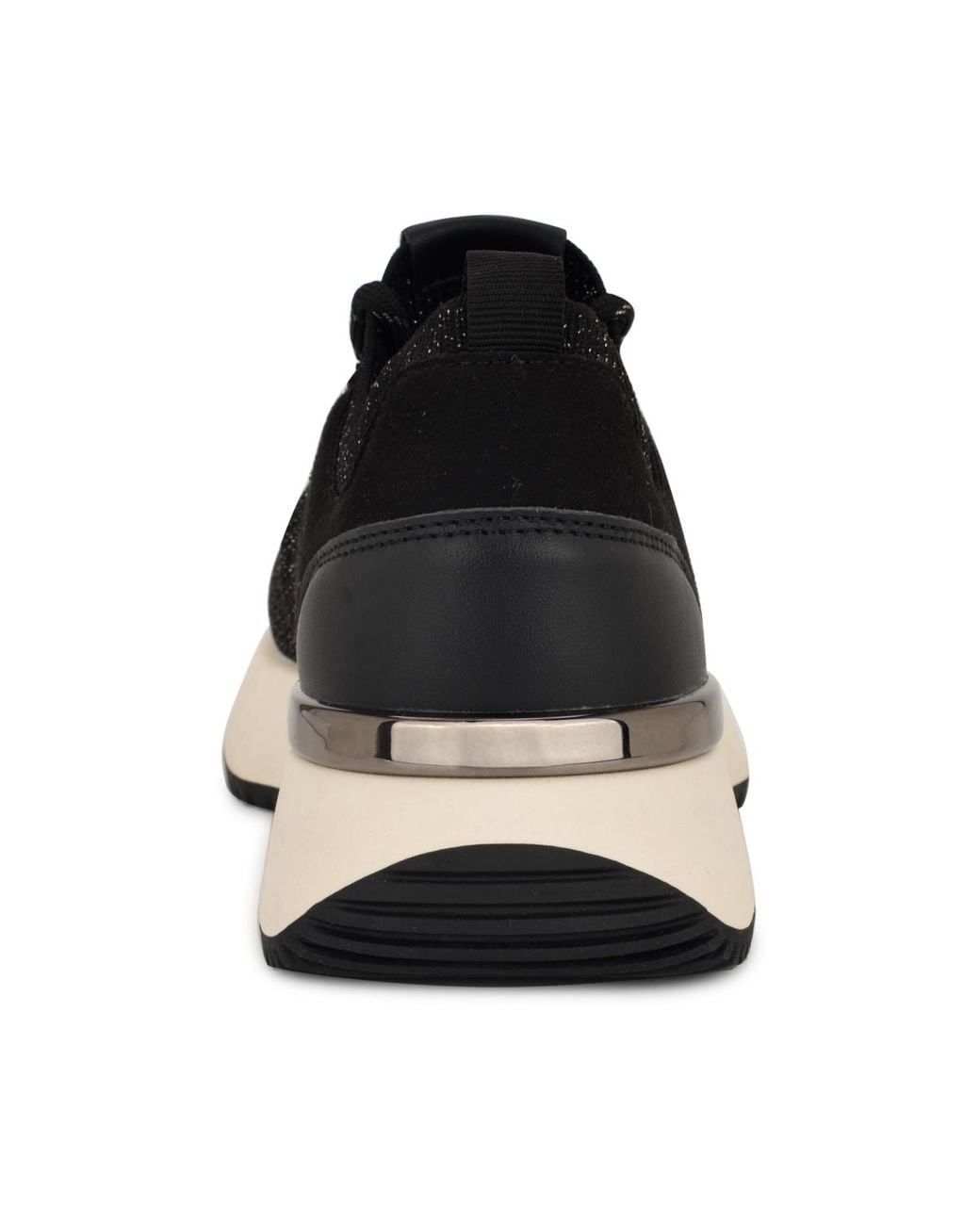 Nine West Black Freska Casual Round Toe Sneakers