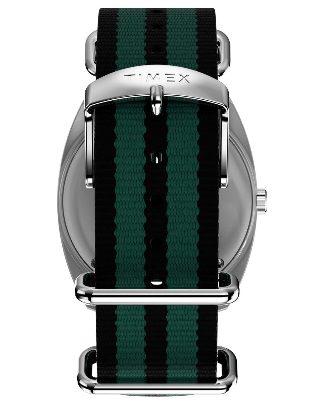 Timex Green Quartz Analog Fabric Watch for men