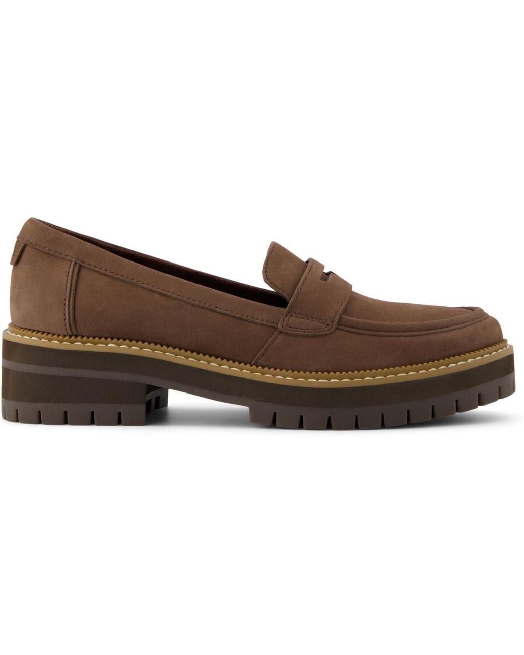 TOMS Brown Cara Mule Loafer