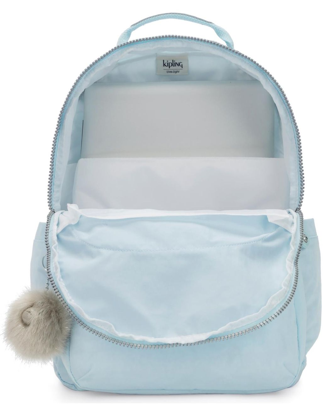 Kipling Blue Seoul Medium Backpack