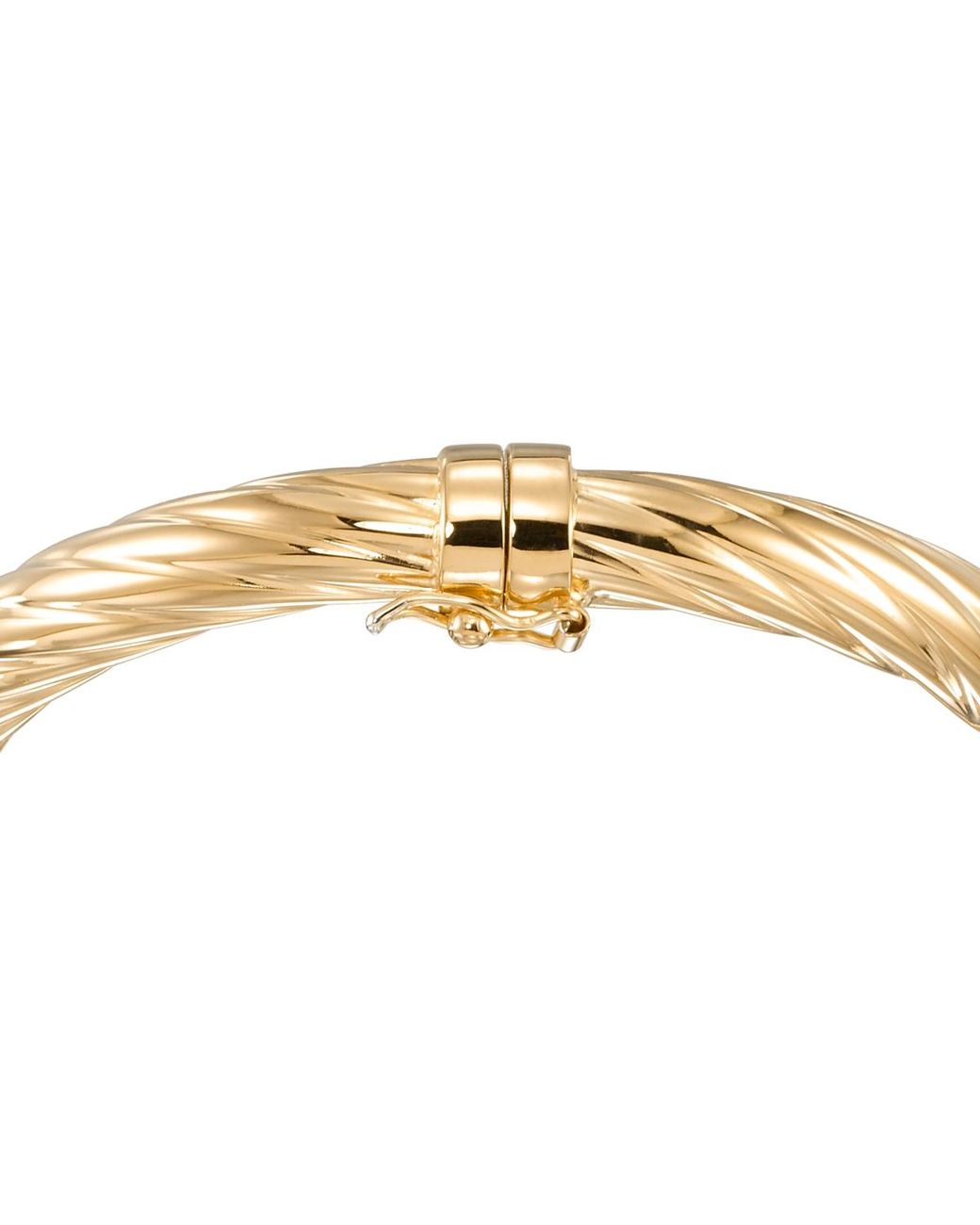 Macy's Metallic Rope Textured Bangle