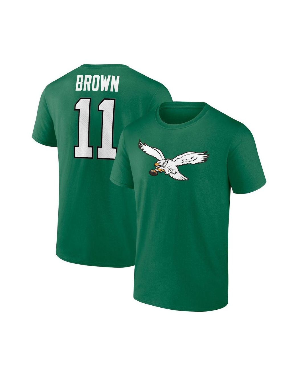 Fanatics Branded A.j. Brown Kelly Green Philadelphia Eagles Player