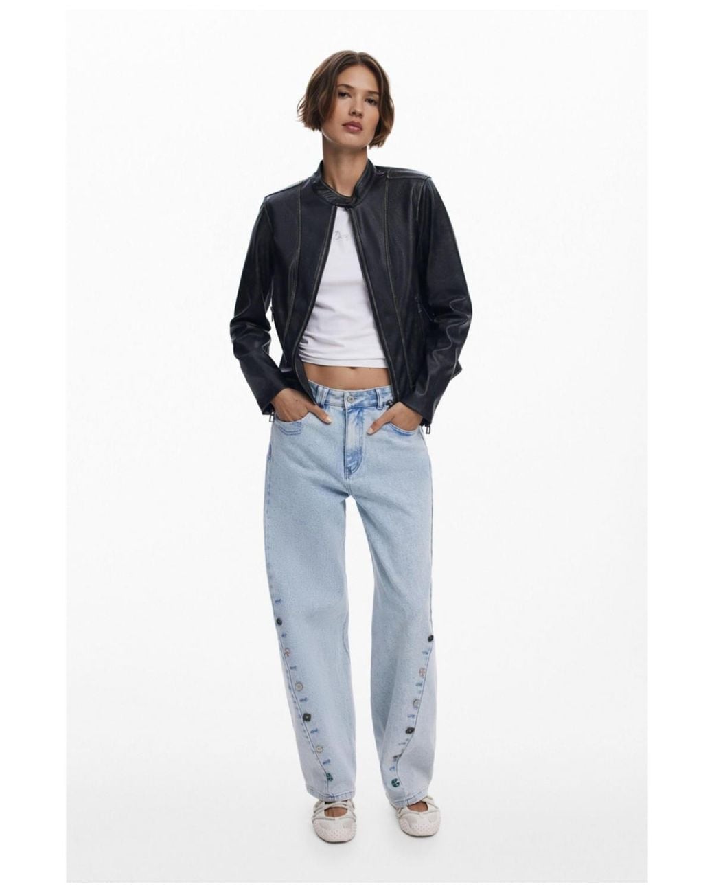 Desigual Blue Jacket