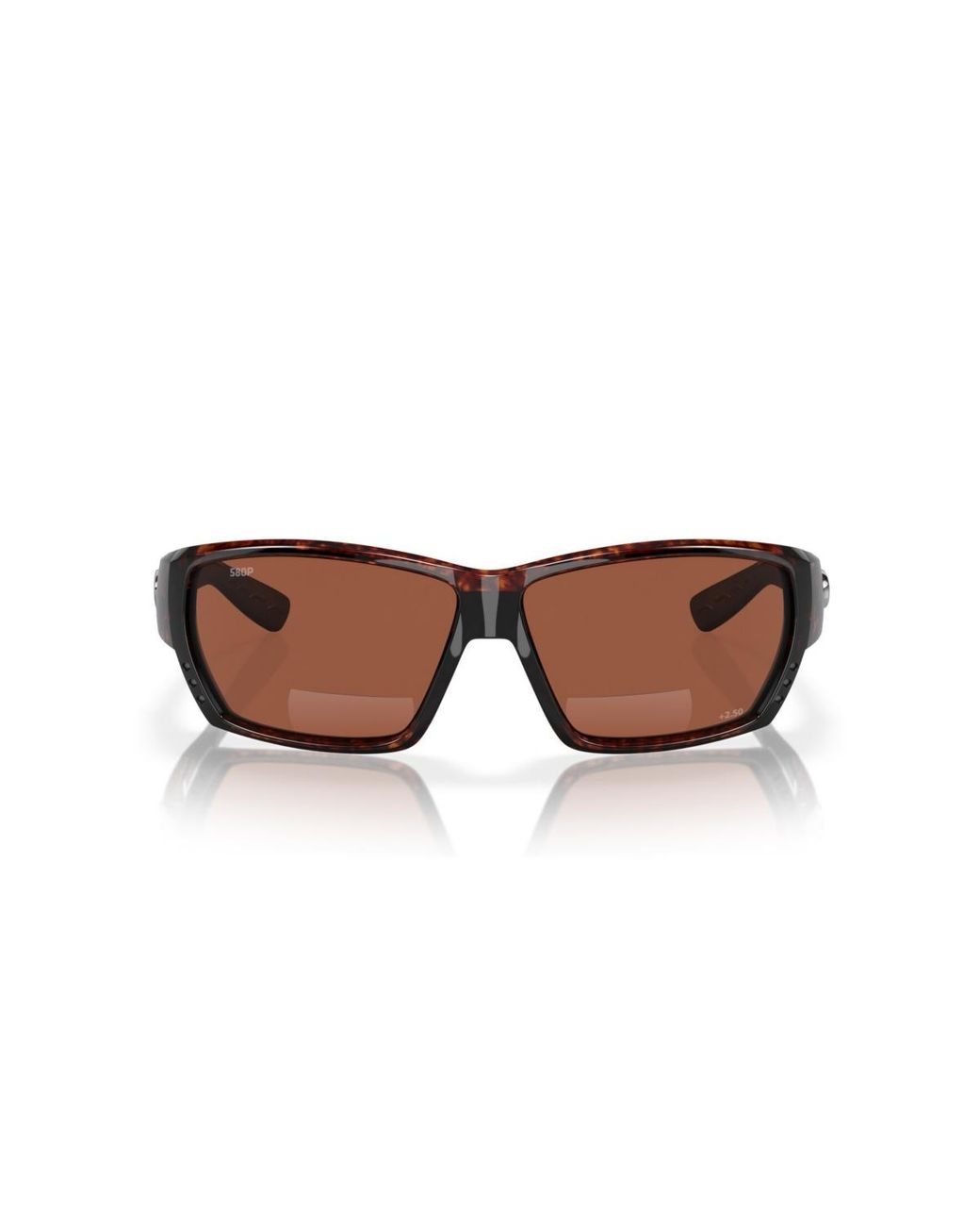 Costa Del Mar Brown Tuna Alley Readers Polarized Reader for men