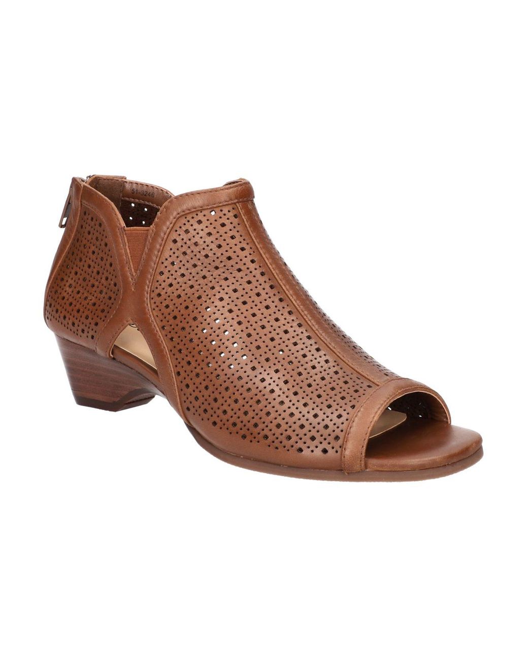 Bella Vita Remy Comfort Wedge Sandals in Brown Lyst