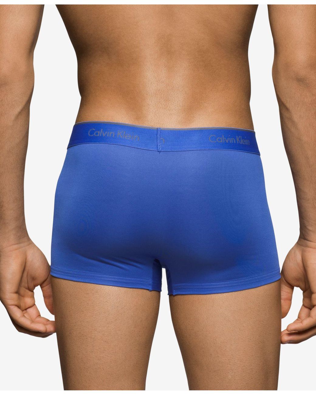 calvin klein microfiber stretch trunk