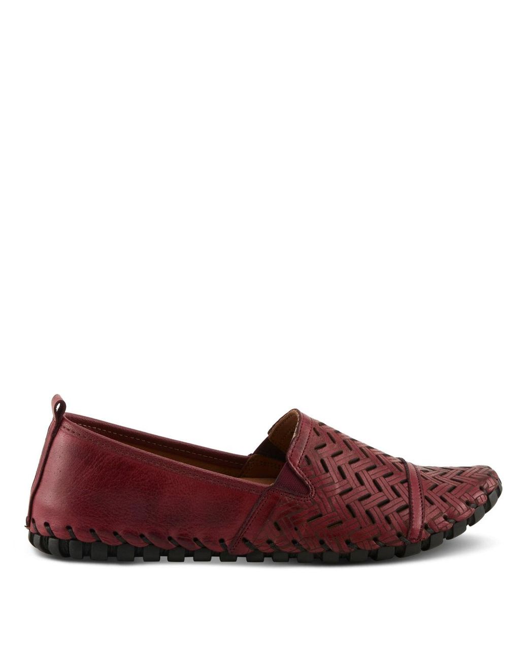 Spring Step Brown Kapri Flexible Leather Loafer