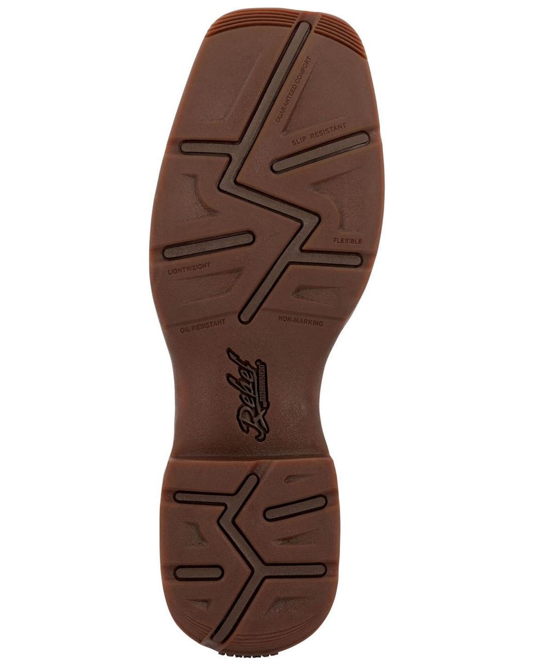 Durango Brown Rebel By Pull-on Western Boot for men