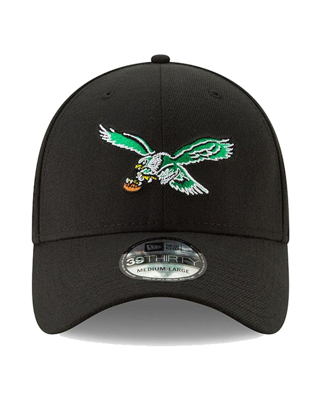 Men's Philadelphia Eagles New Era White Historic Logo Core Classic