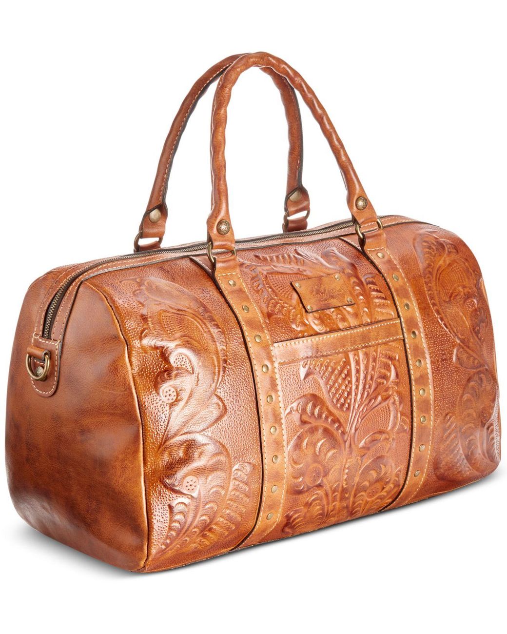 Patricia Nash Leather Burnished Tooled 