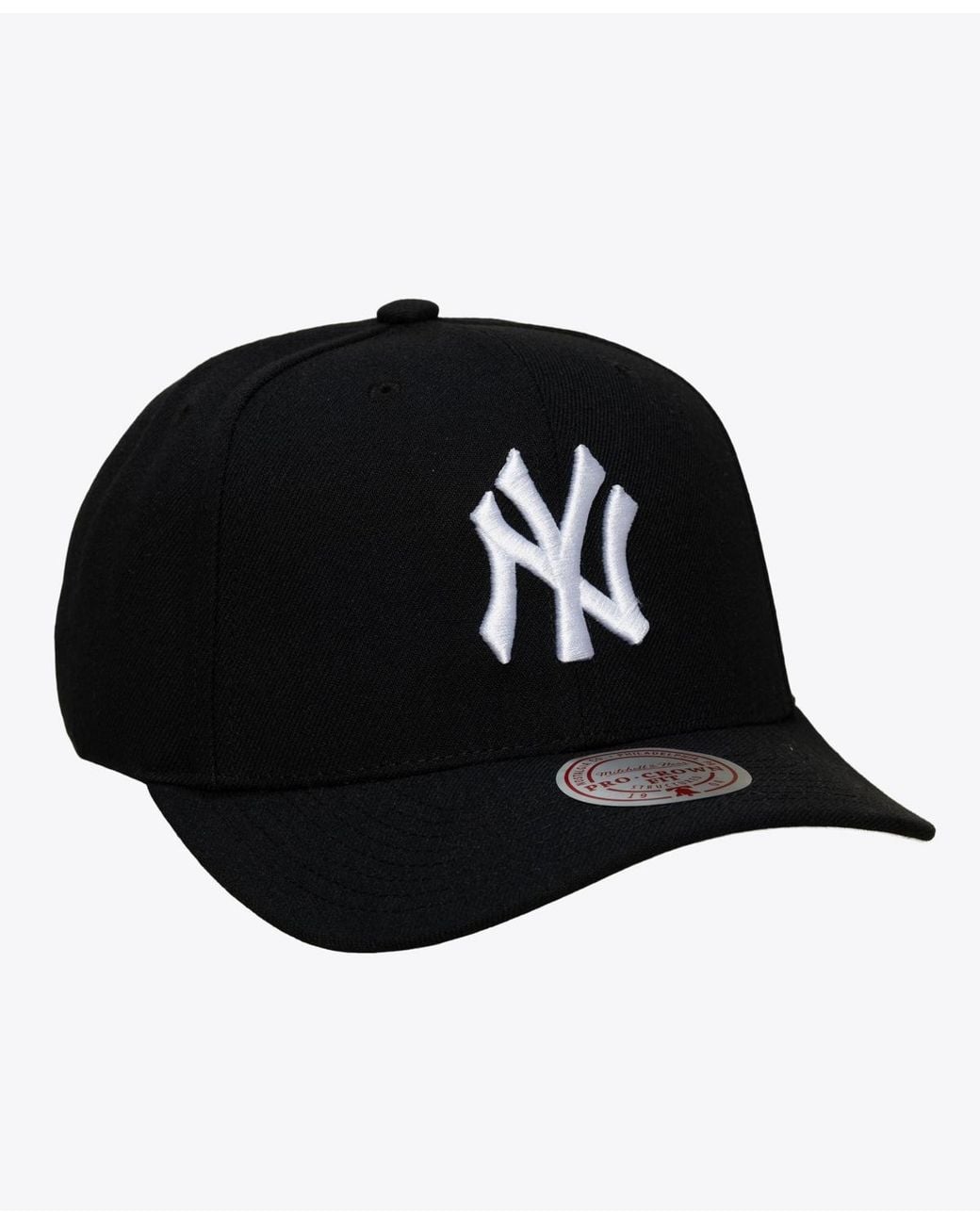 Mitchell & Ness Black New York Yankees Structured Snapback Baseball Cap for men