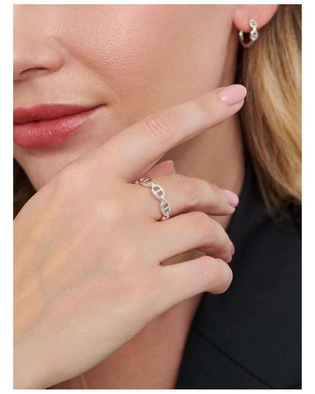 DEVATA White Mariner Link Ring