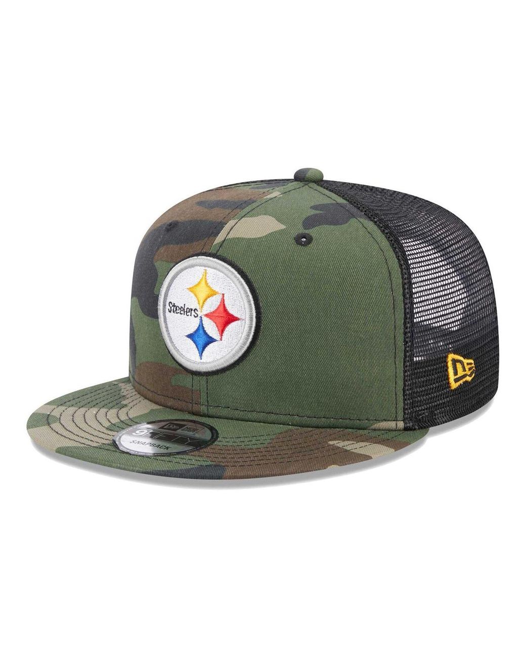 Men's New Era Camo Pittsburgh Steelers Classic Trucker 9FIFTY