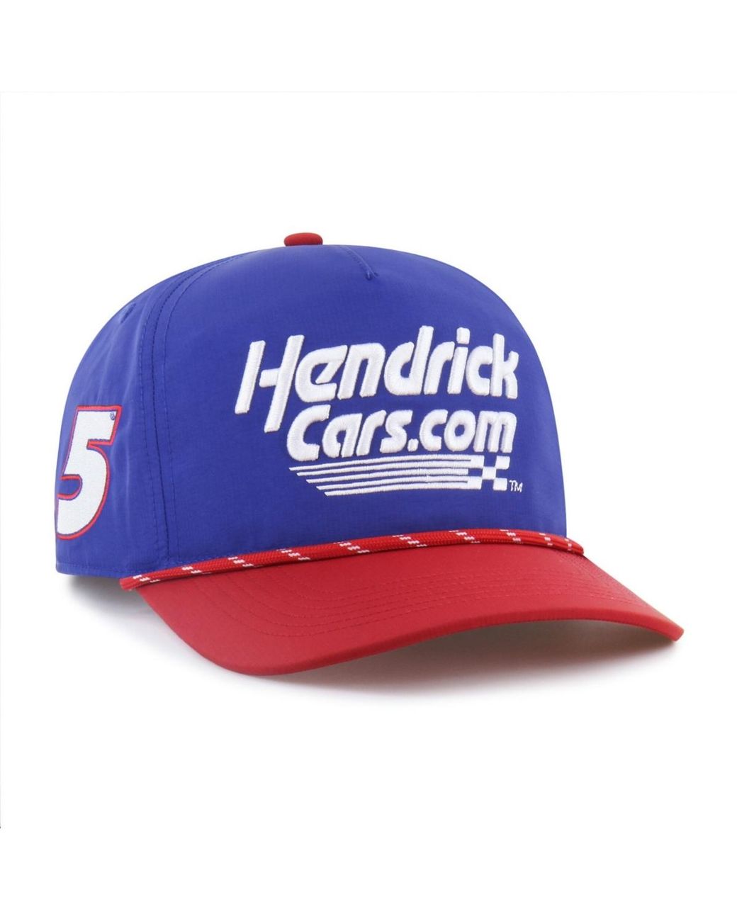 '47 Blue Kyle Larson Rope Embellishment Five-panel Hitch Hat for men