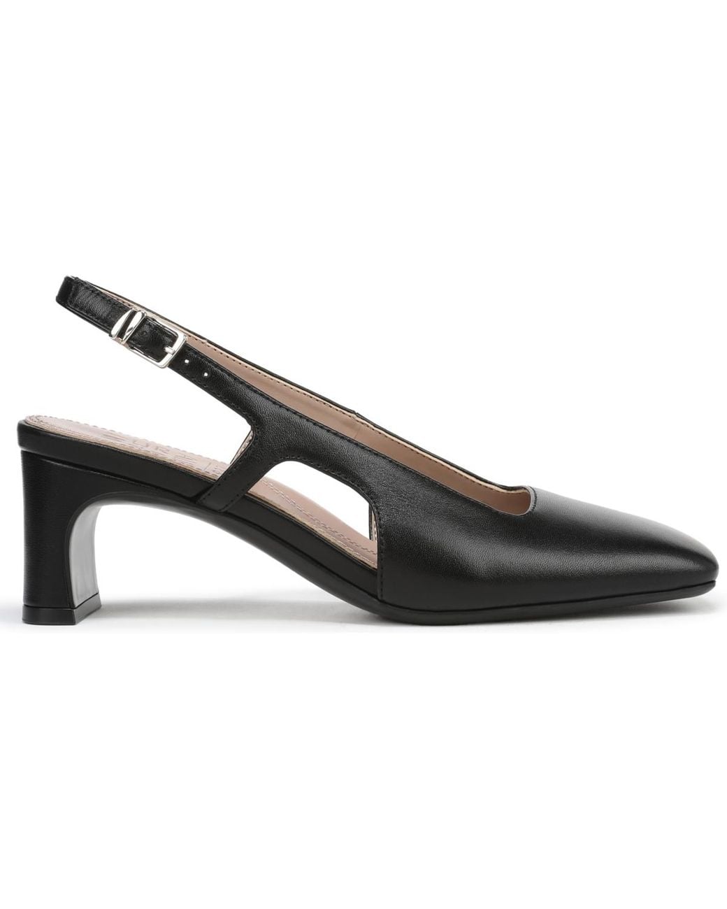 Naturalizer Black Carmen Slingback Pumps