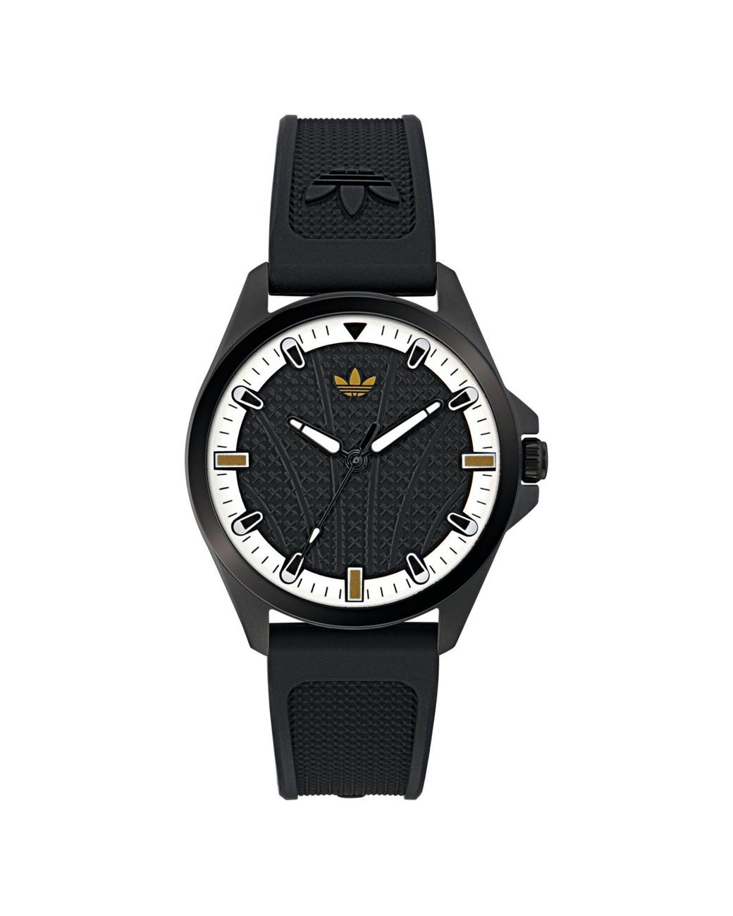 Adidas Black Analog Silicone Watch