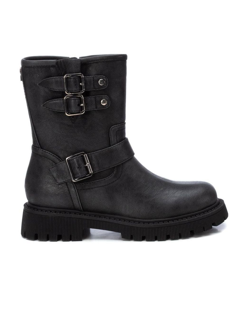Xti Black Casual Booties By