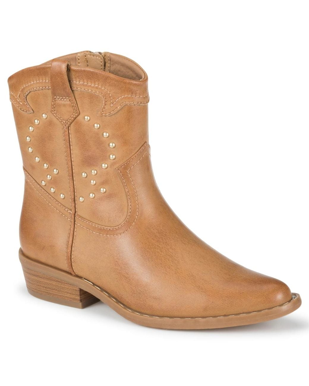 BareTraps Brown Nova Western Booties