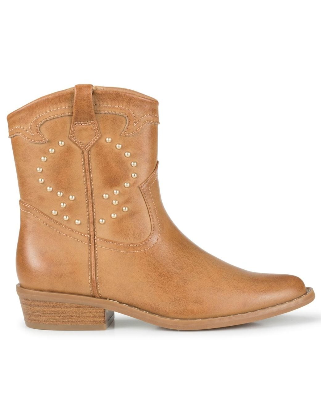 BareTraps Brown Nova Western Booties