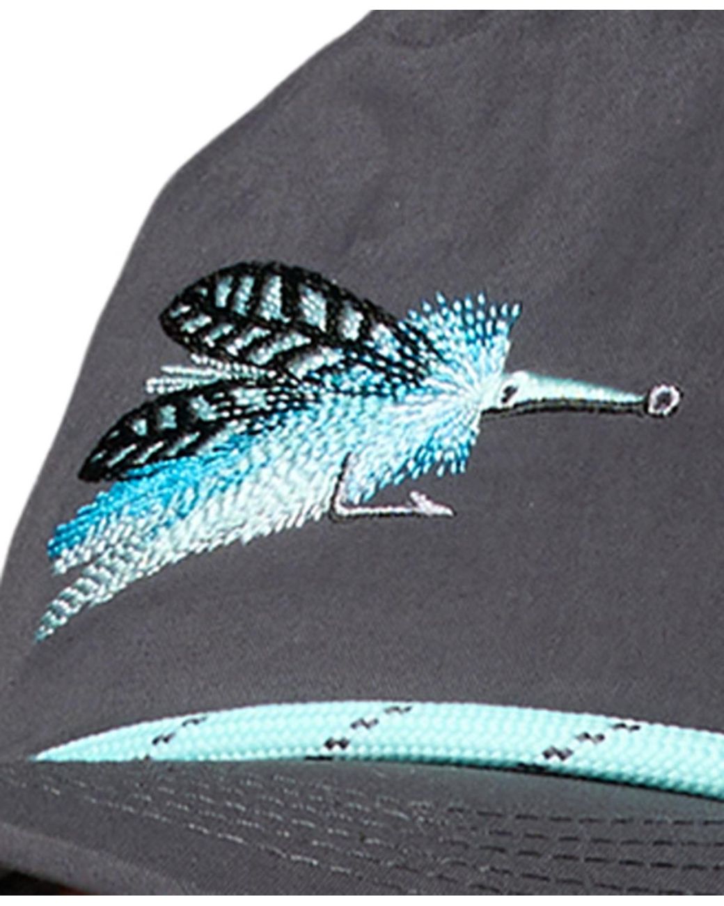 Columbia White Bonefish Flats Snapback Hat for men