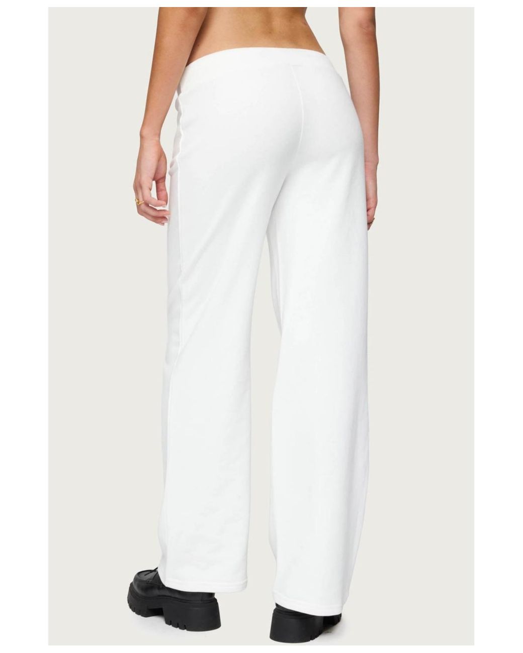 Edikted White 06 Sweatpants