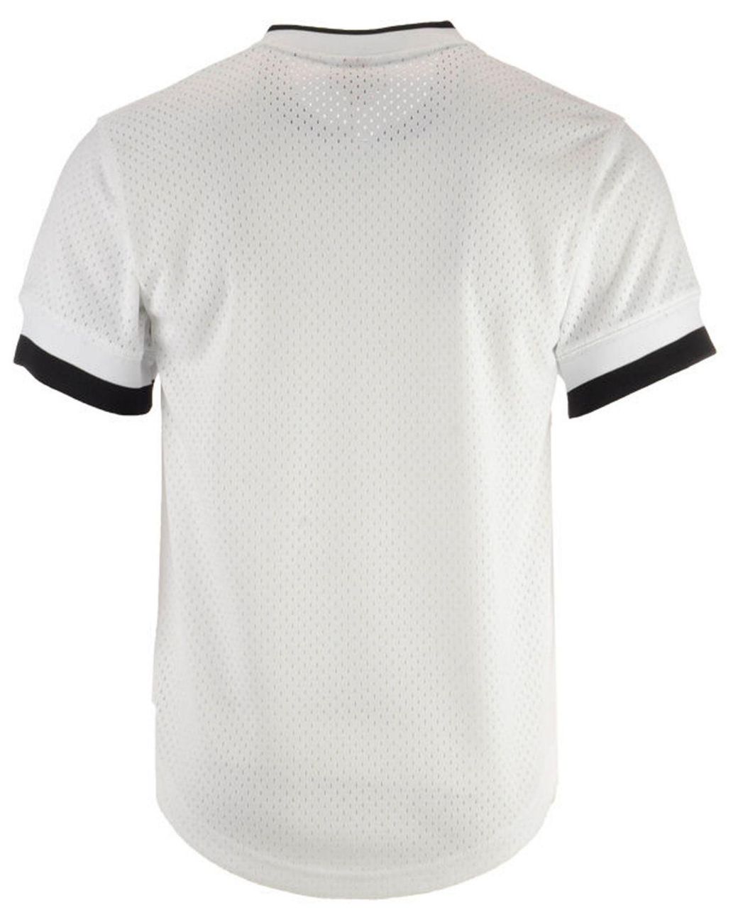 Mitchell & Ness T-shirt - Fashion Mesh V-Neck Los Angeles Lakers White, Men