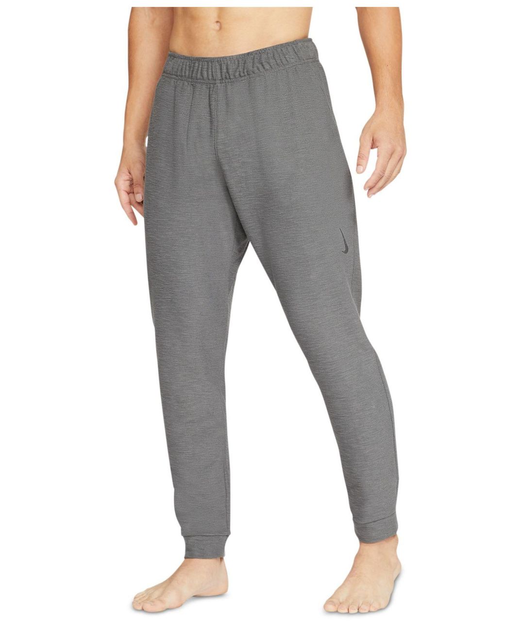 Nike Cotton Dri-fit Yoga Core Pants in Iron Grey/Black (Gray) for Men - Lyst